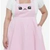 Brand new 🔔 Kitty Cat Pink Corduroy 👗 Skirtall Plus Size 🔔 -HT Style Outlet Store 19715805 hi