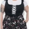Cheapest 😉 Black Lace-Up Corset 👧 Girls Tank Top Plus Size 😀 -HT Style Outlet Store 19756439 hi