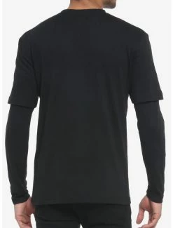 Discount 🎁 Disturbance Skull Twofer Long-Sleeve T-Shirt ⌛ 7 Discount 🎁 Disturbance Skull Twofer Long-Sleeve T-Shirt ⌛ -HT Style Outlet Store 19912923 av2