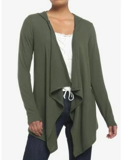 Buy ✔️ Sage Green Fairy Wing 👧 Girls Hooded Cardigan 💯 -HT Style Outlet Store 19964541 av1