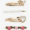 Buy ⭐ Butterfly Rose Heart Hair Clip Set 😀 1 Buy ⭐ Butterfly Rose Heart Hair Clip Set 😀 -HT Style Outlet Store 19993423 hi