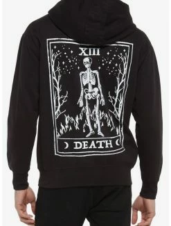 Coupon ⭐ Death Tarot Card Hoodie 👍