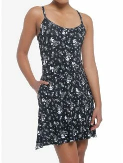 Coupon 😀 Holiday Skeletons Mini 👗 Dress ⌛