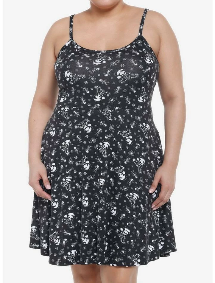 Best deal ✨ Holiday Skeletons Mini 👗 Dress Plus Size 👍 3 Best deal ✨ Holiday Skeletons Mini 👗 Dress Plus Size 👍