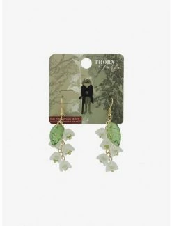 Best Pirce 👍 Floral Leaf Drop Earrings 🤩